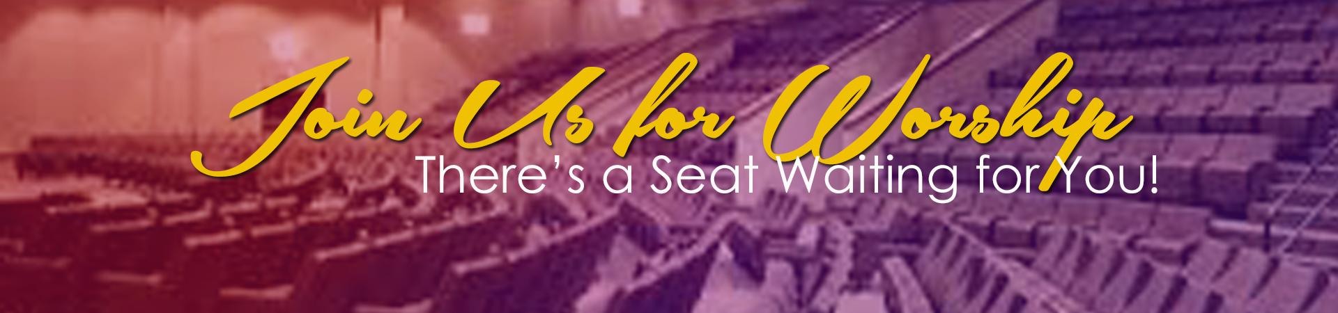 Join us for fellowship